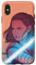 iPhone X/XS Star Wars Illustrated Rey with Lightsaber Case