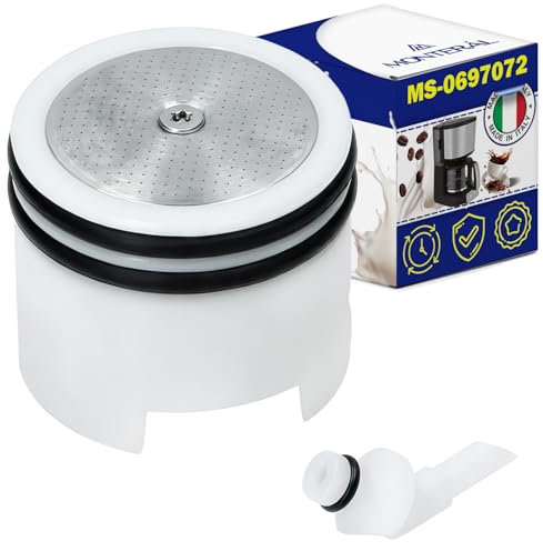 MONTERAL Pistón Expulsor de Bloque de Infusión para Cafetera con Código Original MS-0697072 para Krups MADE IN ITALY - Garantía de 10 Años
