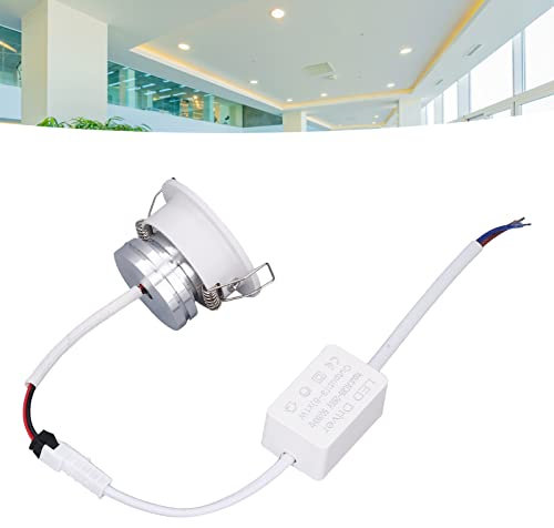 Fafeicy LED-Einbauleuchte, LED-Deckeneinbauleuchte Warmweiß 85-265 V, Oberlichter und Dachfenster (Warmweißes Licht 3000K)