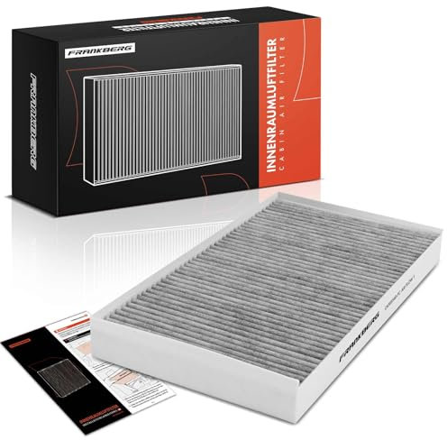 Frankberg Innenraumfilter Pollenfilter mit Aktivkohle Kompatibel mit Viano W639 Vito Bus W639 113-126 E-CELL Vito/Mixto Kasten W639 113-126 E-CELL Replace# LAK229