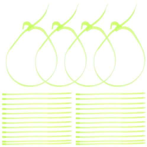 Angoily 50stücke Flexible Feuerlöscher-zubindebänder Sichere Halterung Für Feuerlöscher Installieren Für Notfälle Gelbe Bänder