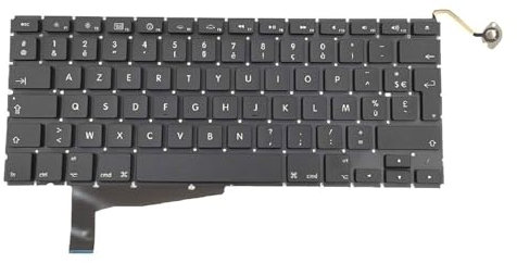 Clavier FRANÇAIS AZERTY Compatible Apple MBOOK Pro 15 UNIBODY A1286 MI2009-2013