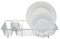 KitchenCraft Large Chrome-Plated Metal Dish Drainer Rack, 48 x 33 cm (19” x 13”)