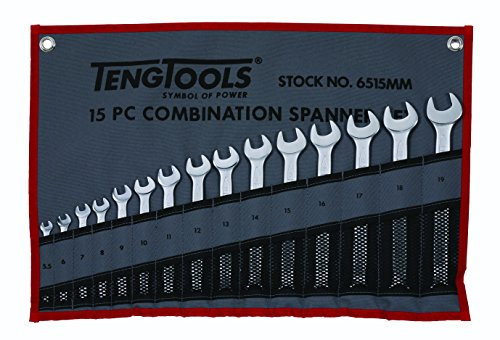 TengTools 6515 MM – Set of 15 Combination Spanner