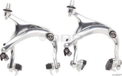 Rennrad-Felgenbremse R559 – verschraubt – Paar – silber