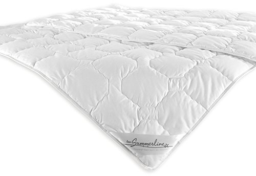Frankenstolz f.a.n. Wash Cotton - Sommer Bettdecke, 135x200 cm, Weiß