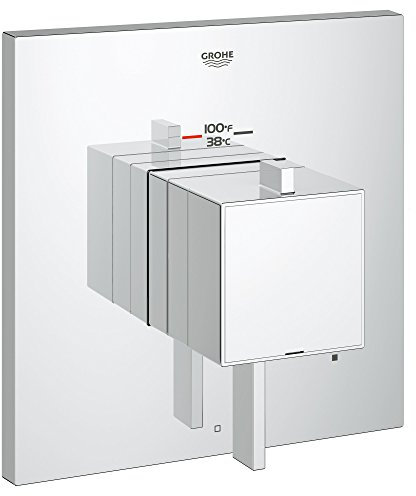 Grohflex Cosmo Square Thermostat-Verkleidung mit Steuermodul