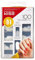 Kiss Gellack 100 Volldecknägel, künstliche Nägel, 100 Stück, falsche Nägel, transparent, Oval