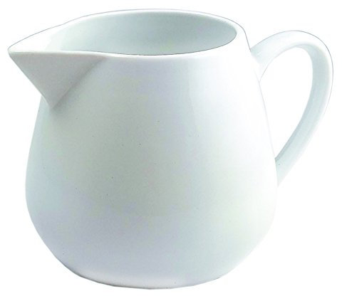 Visiodirect Lot DE 6 Pots A Lait en Porcelaine Ø55 x H70 mm. 20cl