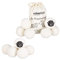 Relaxdays Boules de séchage XXL, Lot de 12, balles sèche-Linge, en Laine de Mouton, écologique, Set Pratique, Ø 7 cm, Blanc