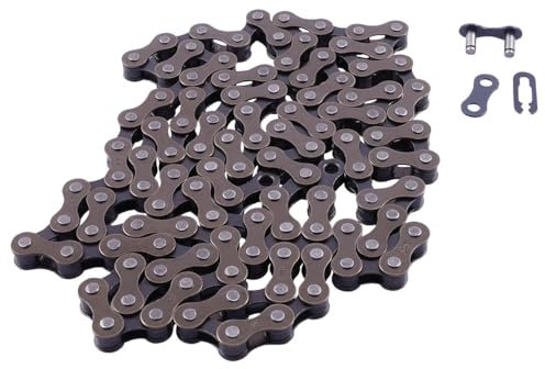 2EXTREME Antriebskette 1/2x1/8 mit Kettenschloss – 112 Glieder für Fahrräder & Mofas mit Fahrradbetrieb – kompatibel mit Puch Maxi, Piaggio Ciao, Si, Vespa, Zündapp, Kreidler