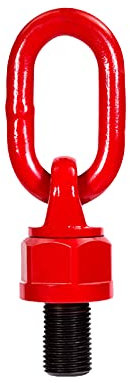 Anillo de elevación universal - M12 × 18 mm 1T Herramienta de anillo de ojo de elevación Perno de anillo de acero de aleación Tornillo de anillo de elevación de rotación de 360 ​​grados Tornillo de co