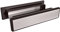 ZEROplus Self-attaching Sleeved Letter Plate, Silver Anodised Aluminium Flaps & Black Plastic Frames, ZP204