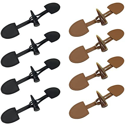 Csirnto Knebelknöpfe 8 Stück Knebelverschluss Knebelknöpfe mit Verschluss DIY Dufflecoat Verschluss Schnalle Knöpfe für Jacken für Dufflecoat Mantel Handwerk DIY Dekoration