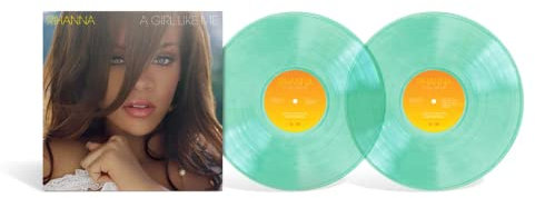 A Girl Like Me Rih-Issue - Exclusive Limited Edition Translucent Sea Glass Colored Vinyl 2LP