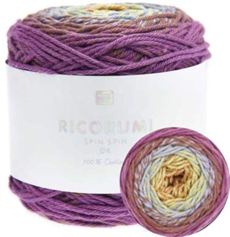 Ricorumi Spin Spin 50 g Colour 23 Fine Cotton for Crocheting Amigurumi Figures from the New Ricorumi Books
