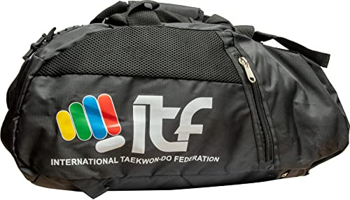 TOP TEN Rucksack-Tasche „ITF Nero“ - 67 cm x 36 cm x 33 cm, schwarz