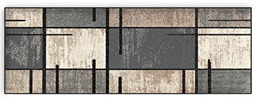 Sichtschutz Alfombra Pasillo 110x380cm, Alfombras Online Baratas, Absorbente y Duradero para Delante del Lavabo, alfombras de Cocina, salón