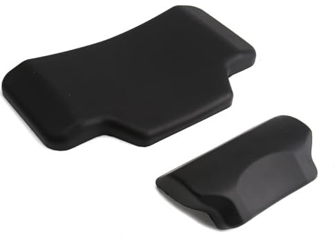 Jadeshay Motorrad Topcase Rückenlehne, Universal Sozius Rückenlehne Rückenpolster für Topcase mit Selbst klebend(3D Style)