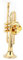 Yuecoom Trompetenbrosche, Exquisite Brosche in Form von Musikinstrumenten, Damen-Kleiderclip Mit Etui Als Geschenk(S)