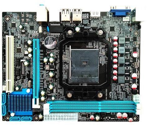 Placa base FM2/FM2+ Soporte de placa madre para CPU Combo AMD 1600/1333 4G/8G DDR3 ranura de memoria para BIOS Flashback con USB 2.0 para PC de escritorio Gaming Fuente de alimentación de diseño de 5