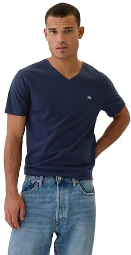Gap Herren Everyday Soft Logo V-Neck T-Shirt Everyday Soft Logo V-Neck T-Shirt