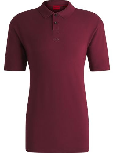 HUGO Dangula, Polo Homme, Dark Pink654,