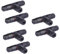 Gadpiparty 6 Stk Wasserdichter Kabelverbinder Wasserdichter Elektrischer Kabelstecker Elektrowerkzeuge 2-poliger Elektrischer 3-wege- Telefon Charms Crimpen Kabel Verbinder