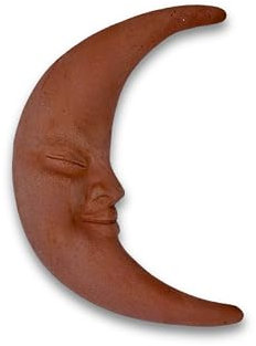 Toocook Luna da muro in terracotta artigianale per arredo e decorazione casa Resistente alle intemperie 19 cm