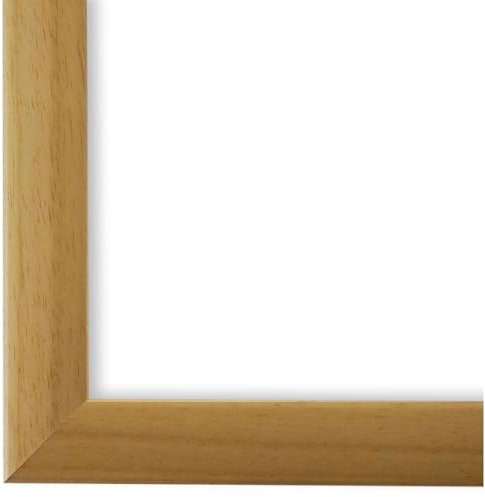 Bilderrahmen Natur Braun 50x70-50x70 cm - Modern, Shabby, Vintage - Echt-Holz Rahmen - München