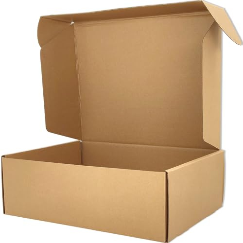 Cenoid Medium Postal Boxes, 30x23x10cm Brown Postage Parcel Shipping Cardboard Boxes for Posting Shipping Delivery Packaging boxes for Small Business (Pack of 20)