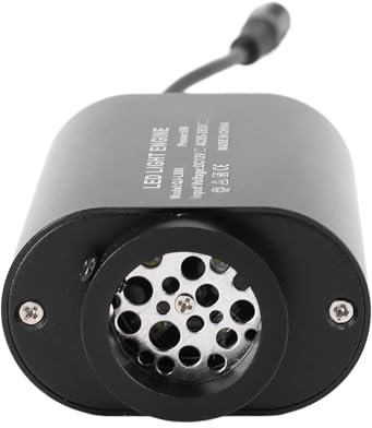 6W Fiber Optic Light RGBW Source Lumineuse Contrôle Miniature Twinkle Fiber Optic Starlight Kit pour la Voiture à Domicile (Prise UE)