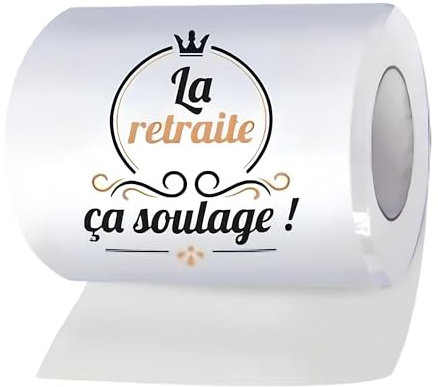 Rouleau de Papier WC Humoristique/PQ Royal (retraite)