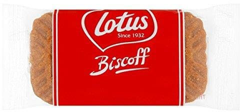 Lotus Biscoff Biscuits – 50 Individually Wrapped Caramelised Cookies | Catering Pack for Coffee Shops, Offices & Events | Vegan | Authentic Belgian Taste