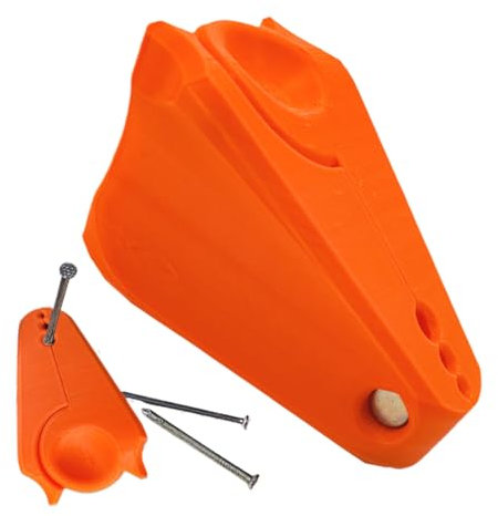 Hammer Nail Rack - Nail Wall Fastening Tool - Ergonomic Guide Protector Fastening Fixing for Woodworking Hammering Installation Carpentry Construction