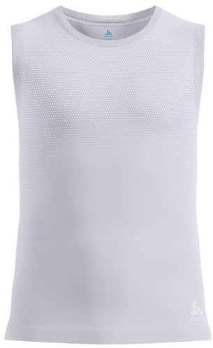 Odlo Funktionsunterwäsche Performance Light Tanktop Ärmellos für Herren | Baselayer, Funktionsshirt, Singlet, Rundhals Kurzarmshirt für Wandern, Outdoor & Sport, Taillierte Passform