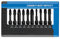Witte Bitbox COMBIT-BOX IMPACT (10-tlg. Bitsatz; Torx: T15 - 30, Kreuz: PH 1 - 3, PZ 1 - 3; Torsionsform; Aufnahme 1/4“) 284772