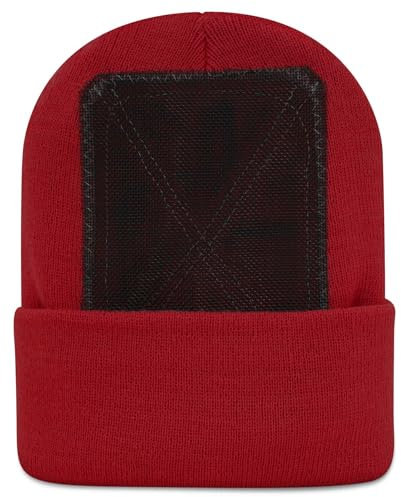BACKSPIN Sportswear - Headspin Beanie - Cap Mütze, Farbe:Rot, Größe:One Size