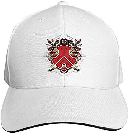 FJKHNDNZ Mpwkvphog Tamikryyhzoysl Dwjrnunvtc Sandwich Curved Edge Outdoor-Baseballkappe Unisex Verstellbar, weiß, Einheitsgröße