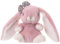 BUKOWSKI DESIGN AB Kanina, Petits lapins en peluche Beige, blanc, rose clair et rose foncé, hauteur 15 cm, (rose foncé)