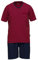 Götzburg Herren Pyjama Schlafanzug Shorty Alan 451456, Farbe:Rot, Größe:L, Artikel:-2083 Chili Pepper