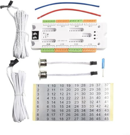 Zilimontt LED Motion Sensor Stair Light Controller, Automatic Stairway ladder controller light,LED Motion Sensor Stair Light Controller Kit,Motion Sensor Stair Light