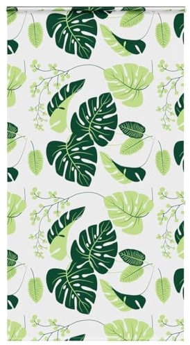 vidaXL Duschrollo mit Kassette 130x240 cm Stoffbreite 126 cm, Duschvorhang, Badewannenvorhang, Seitenzugrollo, Dusche Rollo, Badewannenrollo