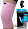 VITTO Kniebandage Männer/Damen - Bandage Knie zur Linderung von Knieschmerzen, Arthrose Knie, Meniskus (Rosa, L)