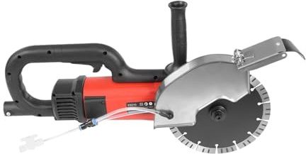 210mm Blade Wall Slotting Cutter Machine| High Power Chaser Concrete Brick | 7000RPM Groove Slotter Sturdy Construction