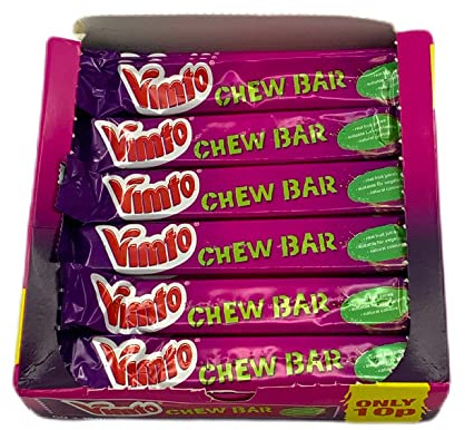 New Vimto Chew Bar x 1 Wholesale Box of 60