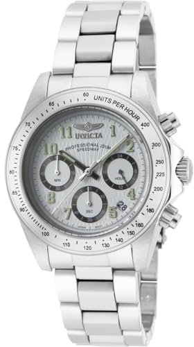 Invicta Herren Analog Quarz Uhr mit Edelstahl Armband 17023