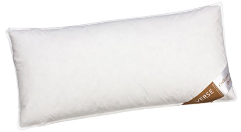 Verse Collection Dreaming Kopfkissen Daunen - Kissen 40x80 weich 650g 70% Federn/ 30% Daunen