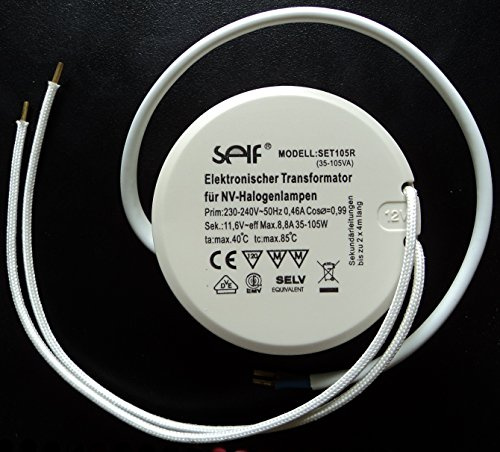 Self SET105R max 105 Watt Elektronischer Halogen Trafo Mini-Format