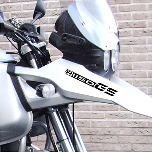 2pcs Aufkleber kompatibel für Motorrad R1150 GS BMW Motorrad R 1150 r1150gs (Black)